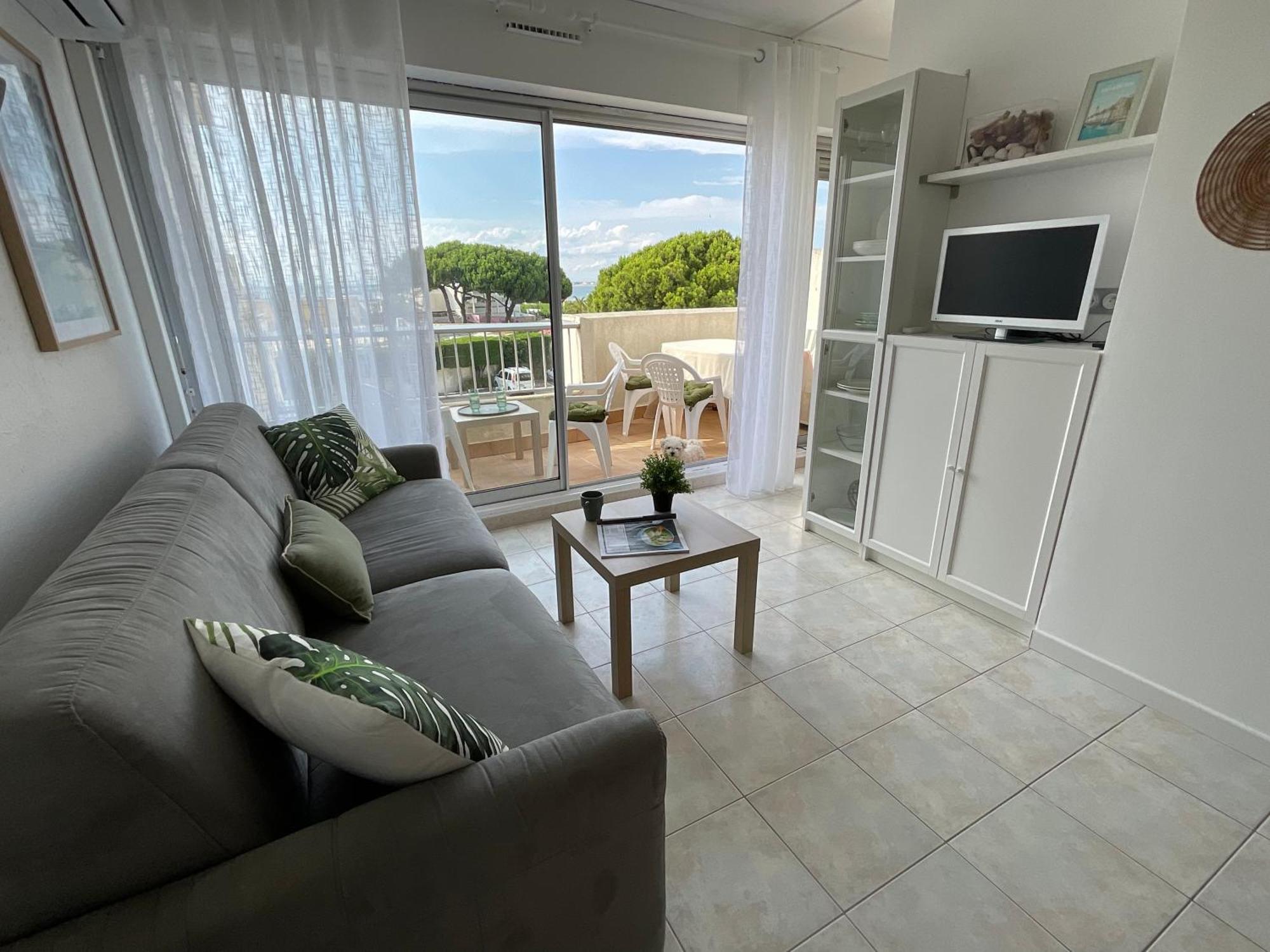 Studio Le Vue Mer Acces Direct A La Plage Parking Prive Clim Belle Terrasse Le Grau-du-Roi Exterior photo